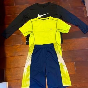 Champion/Under Armor/Nike set